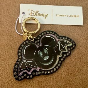Disney x Stoney Clover Lane Mickey Mouse Bat Bag Charm Keychain - NWT Halloween